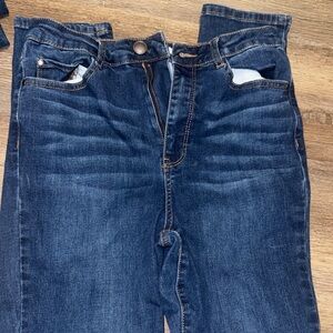 Copper Key Dark Blue Straight Leg Jeans